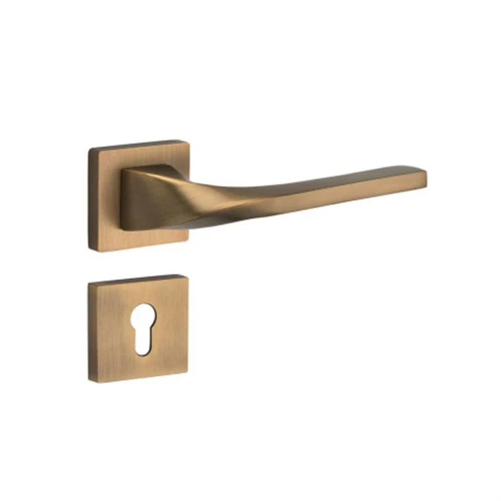 Brushed Gold Door Levers manufacturers