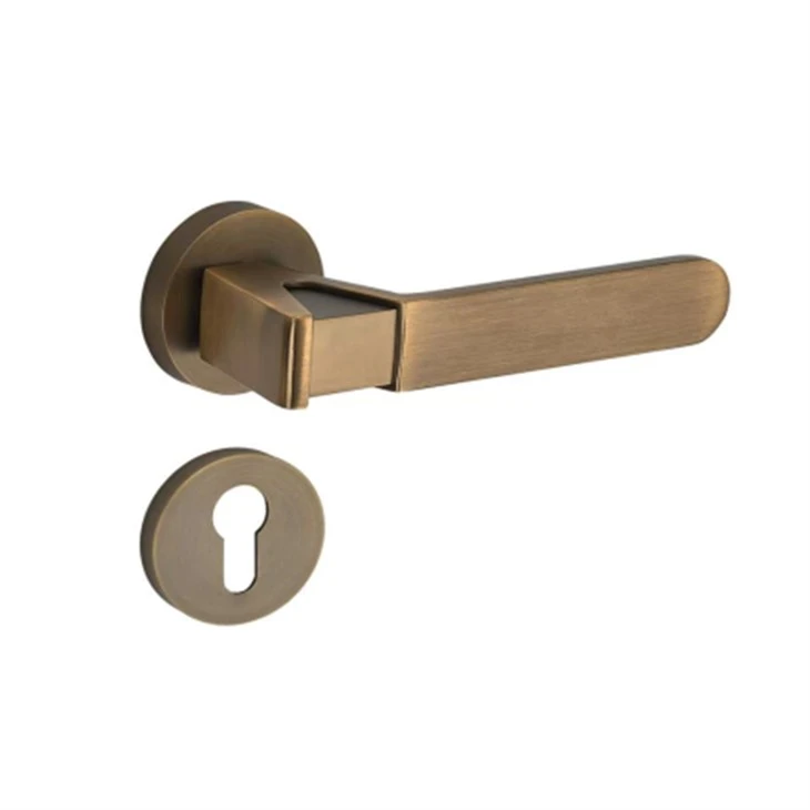 Brushed Gold Door Levers suppliers